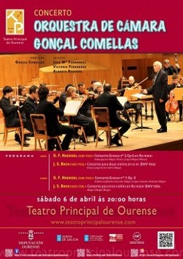 CONCERTO ORQUESTRA DE CÁMARA GONÇAL COMELLAS